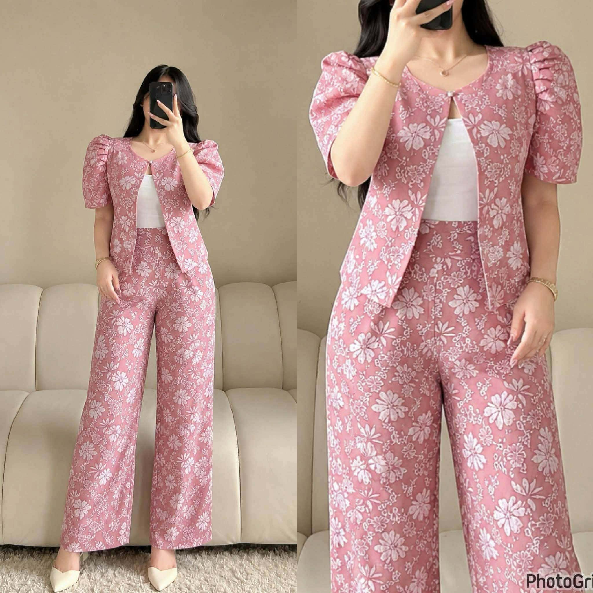 Kim Bolero Top and Pants Coords