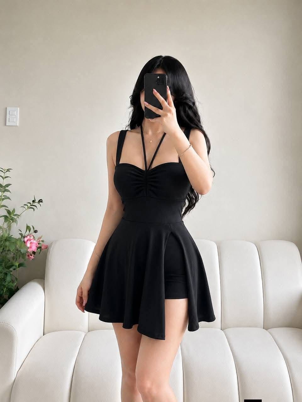 Clarisa Romper With Inner Shorts Attached
