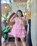 Plus Size Sheena Coquette Top and Skort Coords