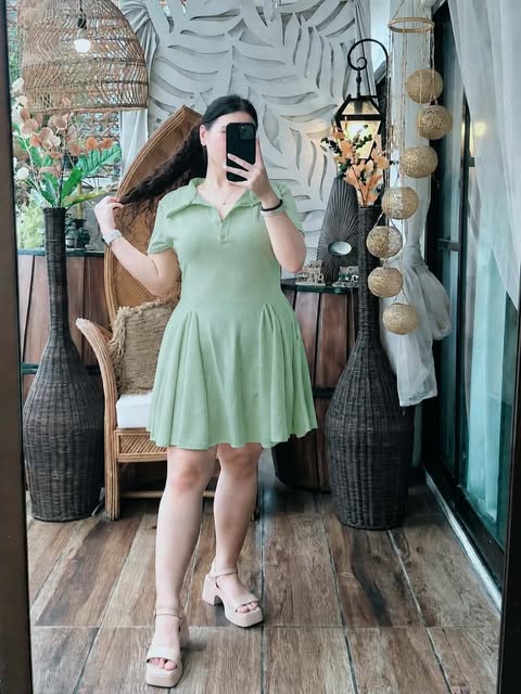 Plus Size Olivia Polo Mini Dress