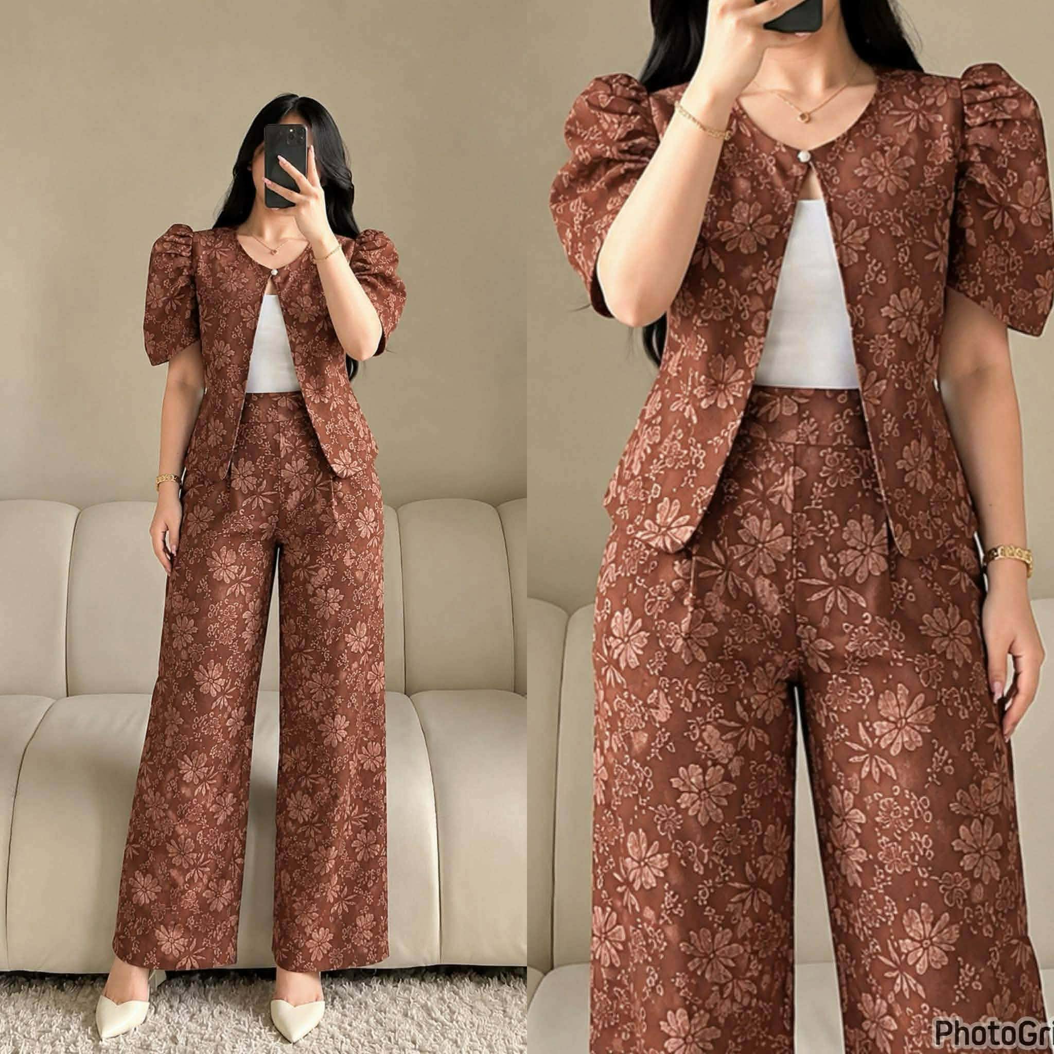 Kim Bolero Top and Pants Coords