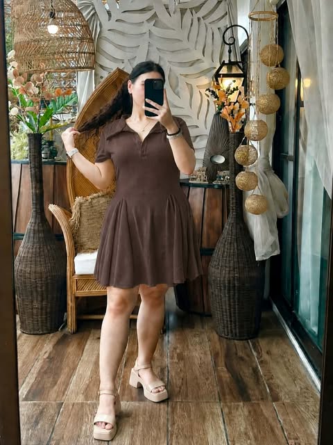 Plus Size Olivia Polo Mini Dress