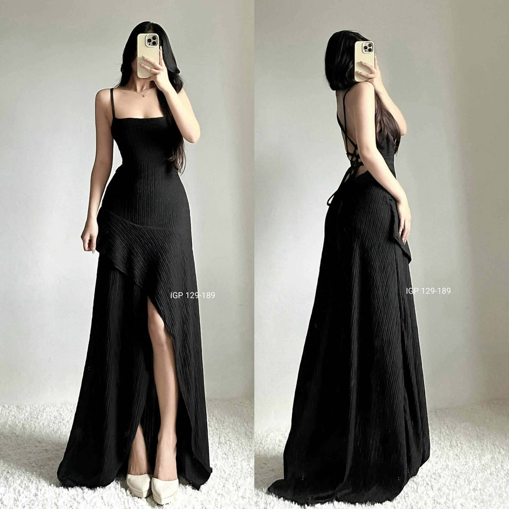 Clea Backless Maxi Dress