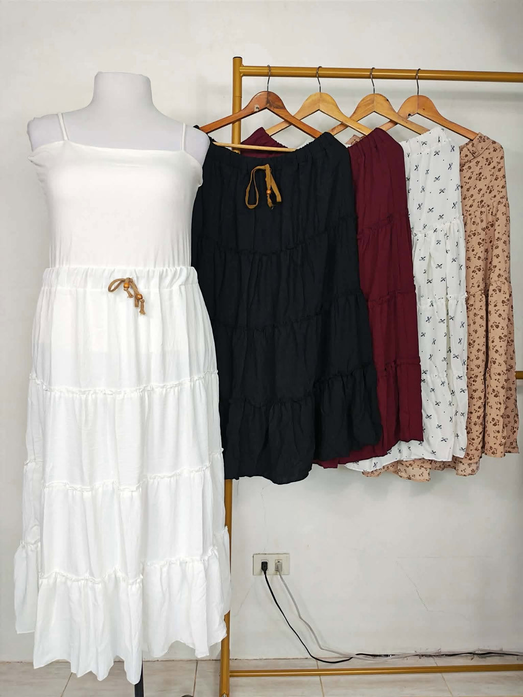 Plus Size Diva Maxi Skirt Version 1 and V2