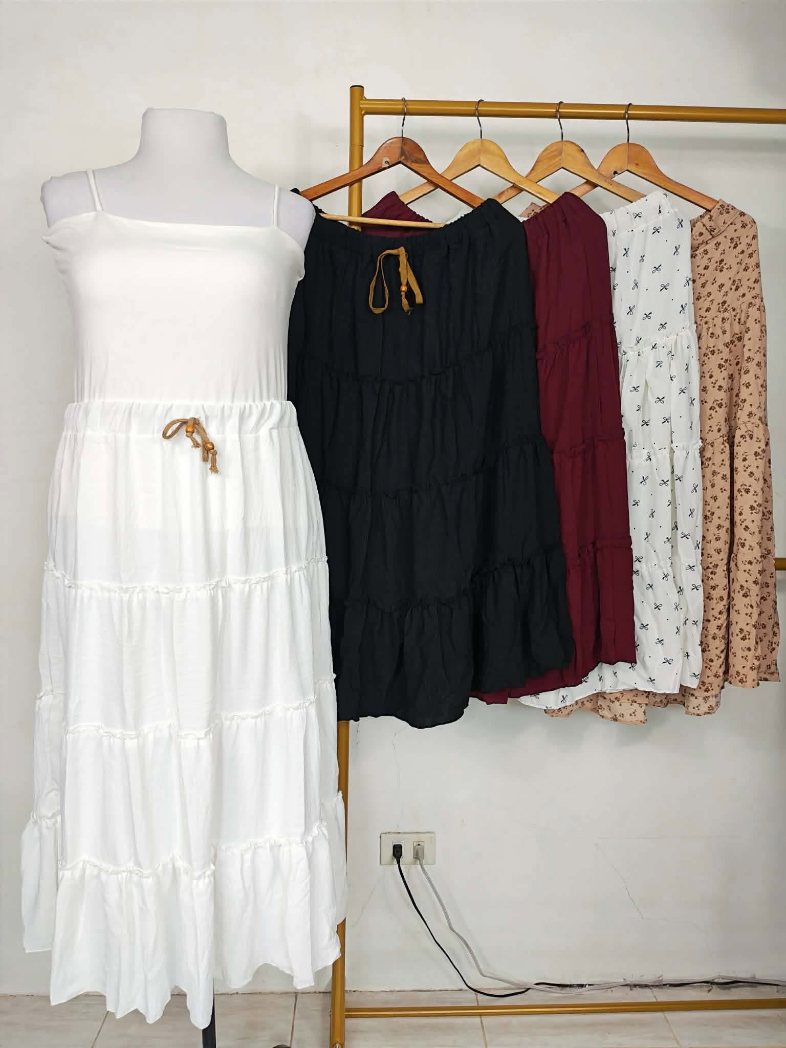 Plus Size Diva Maxi Skirt Version 1 and V2
