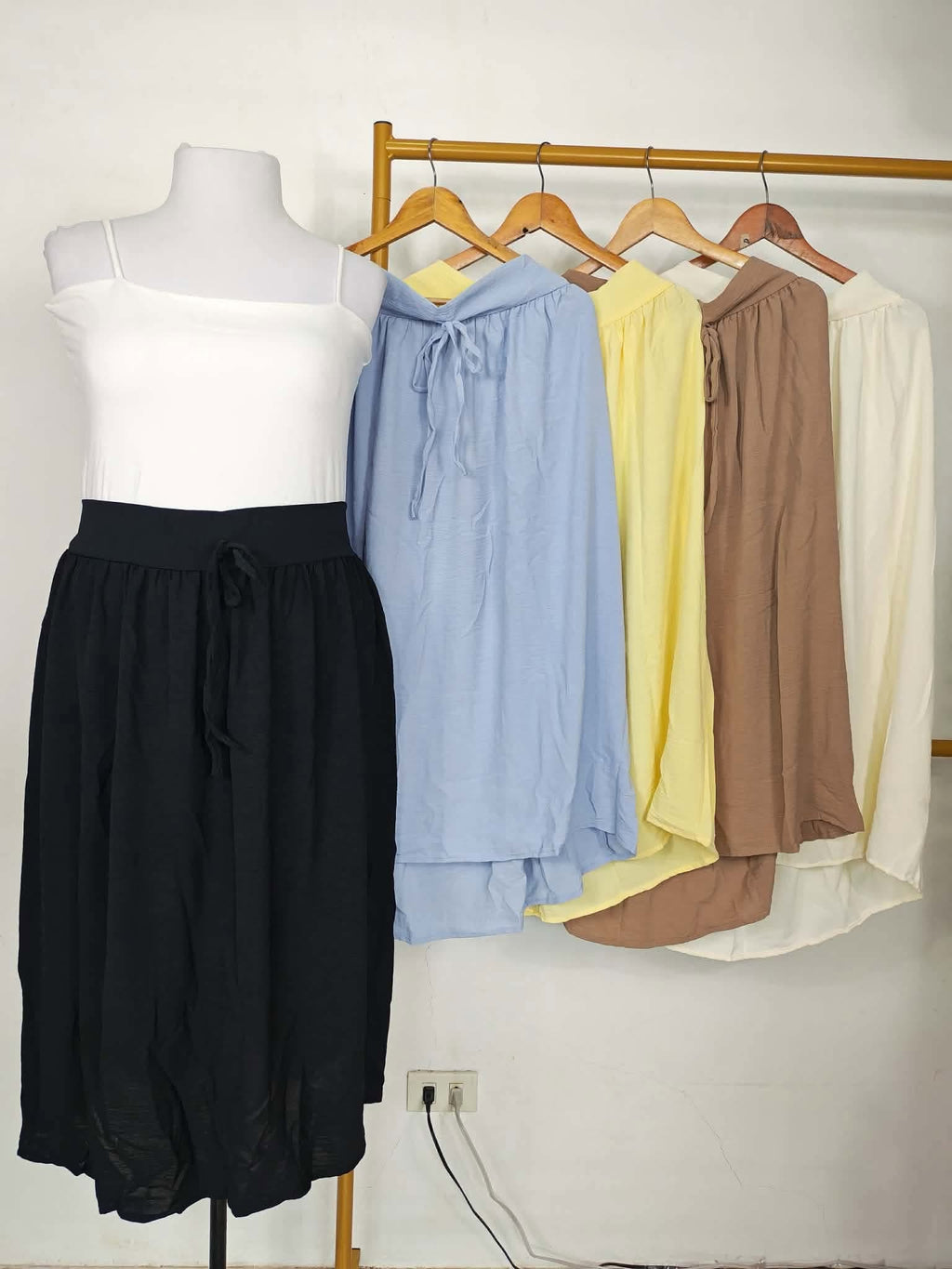 Plus Size Alona Summer Maxi Skirt