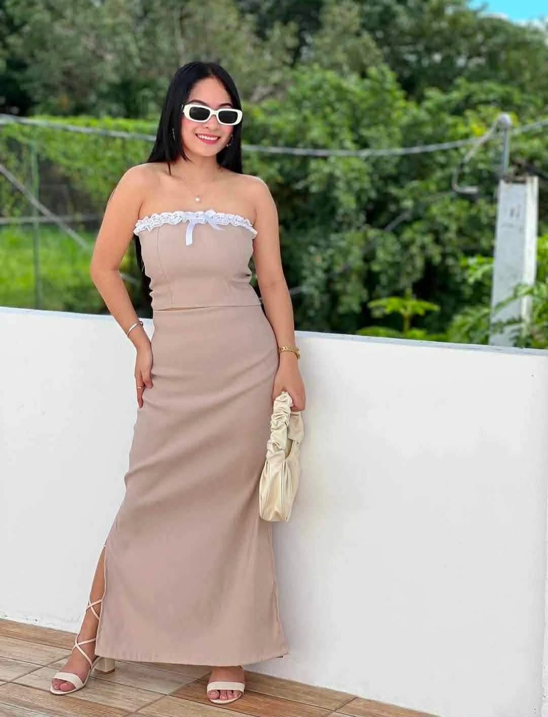 Talin Slit Maxi Skirt