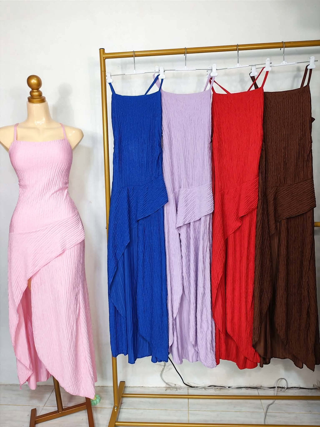 Clea Backless Maxi Dress