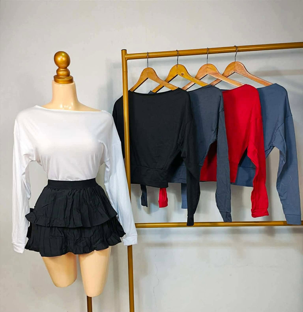Hailey Offshoulder Longsleeve Top