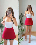 Melody Polka Lace Skort