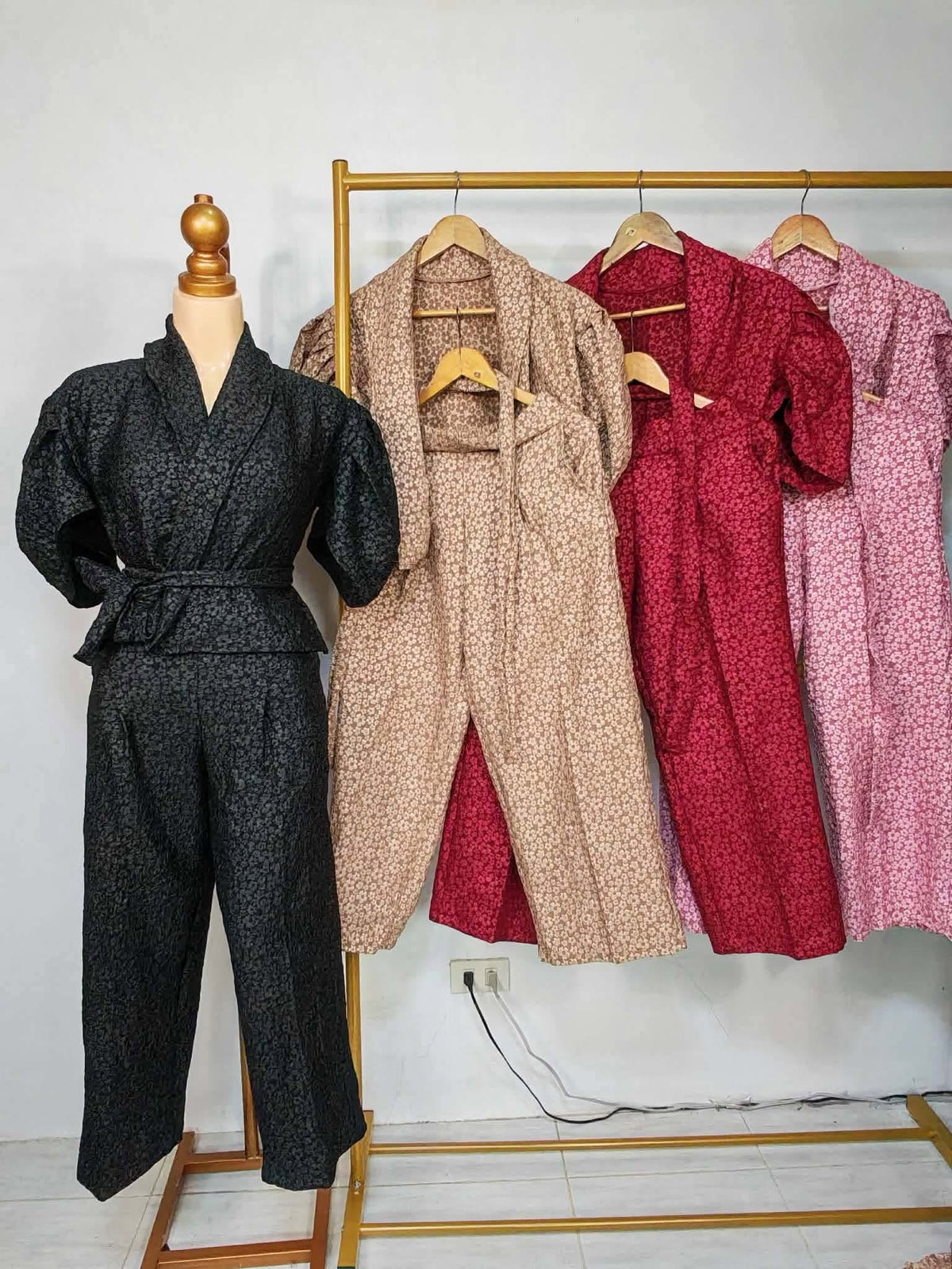 Plus Size Mia Filipiniana Top and Pants Coords