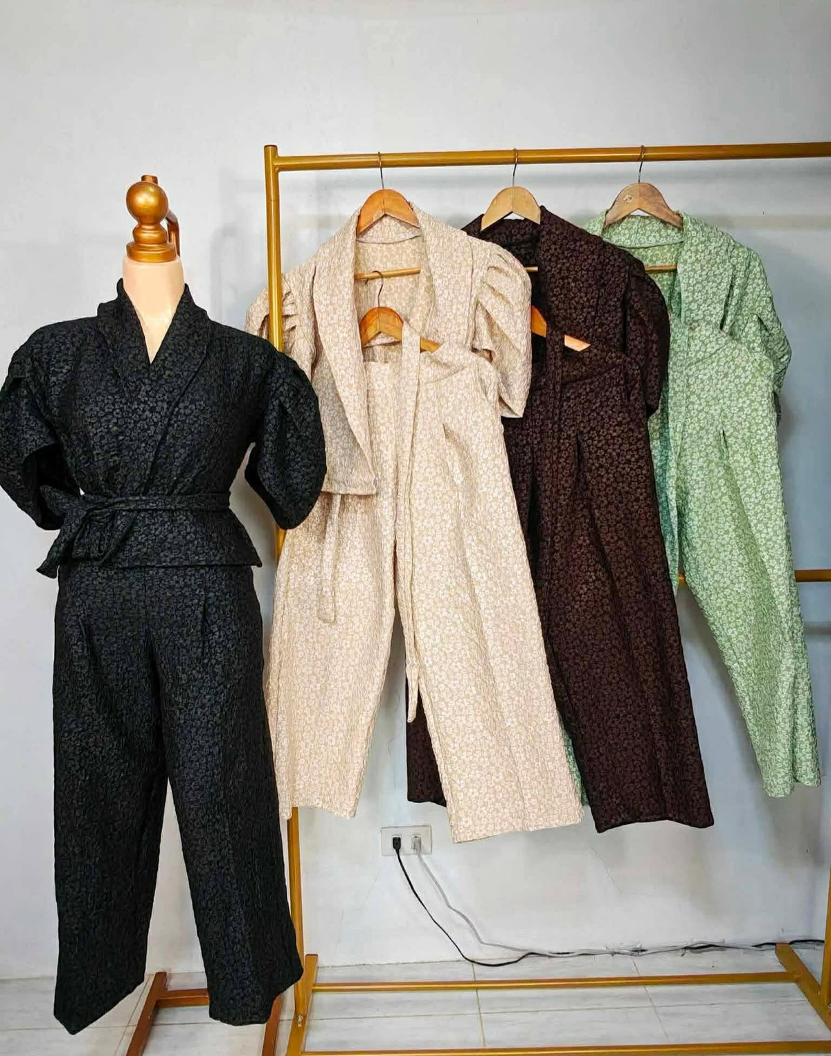 Plus Size Mia Filipiniana Top and Pants Coords