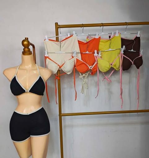 Sammara Padded Top and Shorts Swimwear