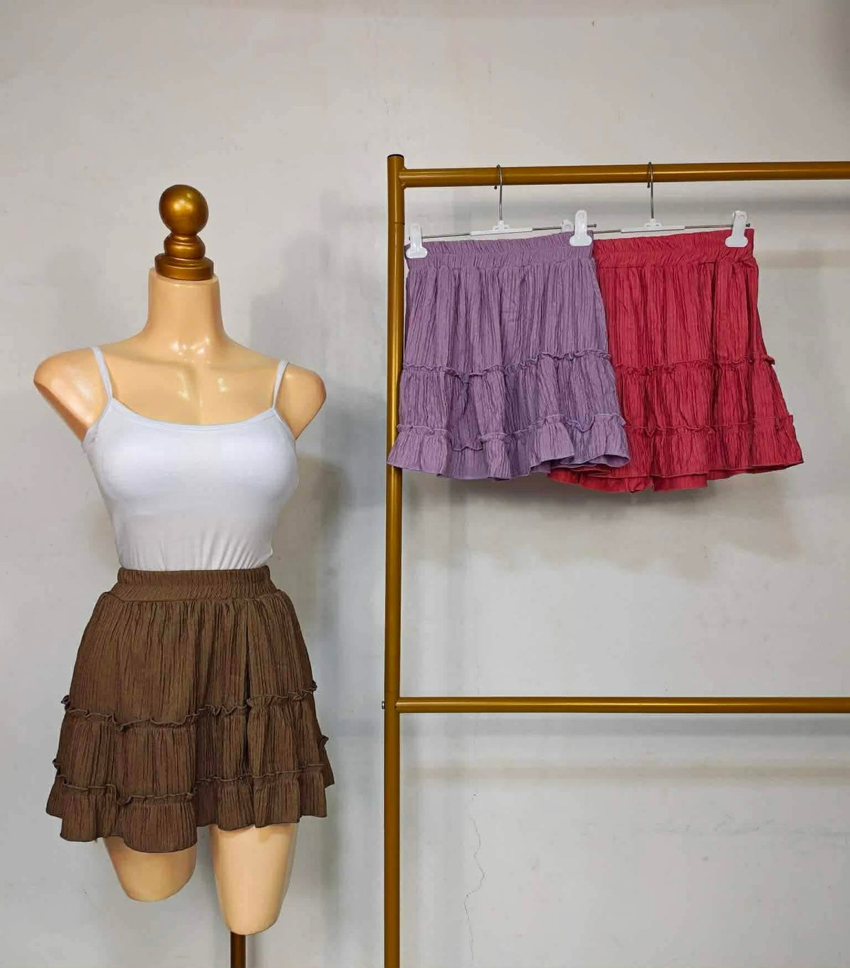 Laliza Skater Mini Skirt