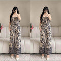 Liezel Tube Ruffles Top and Pants Coords