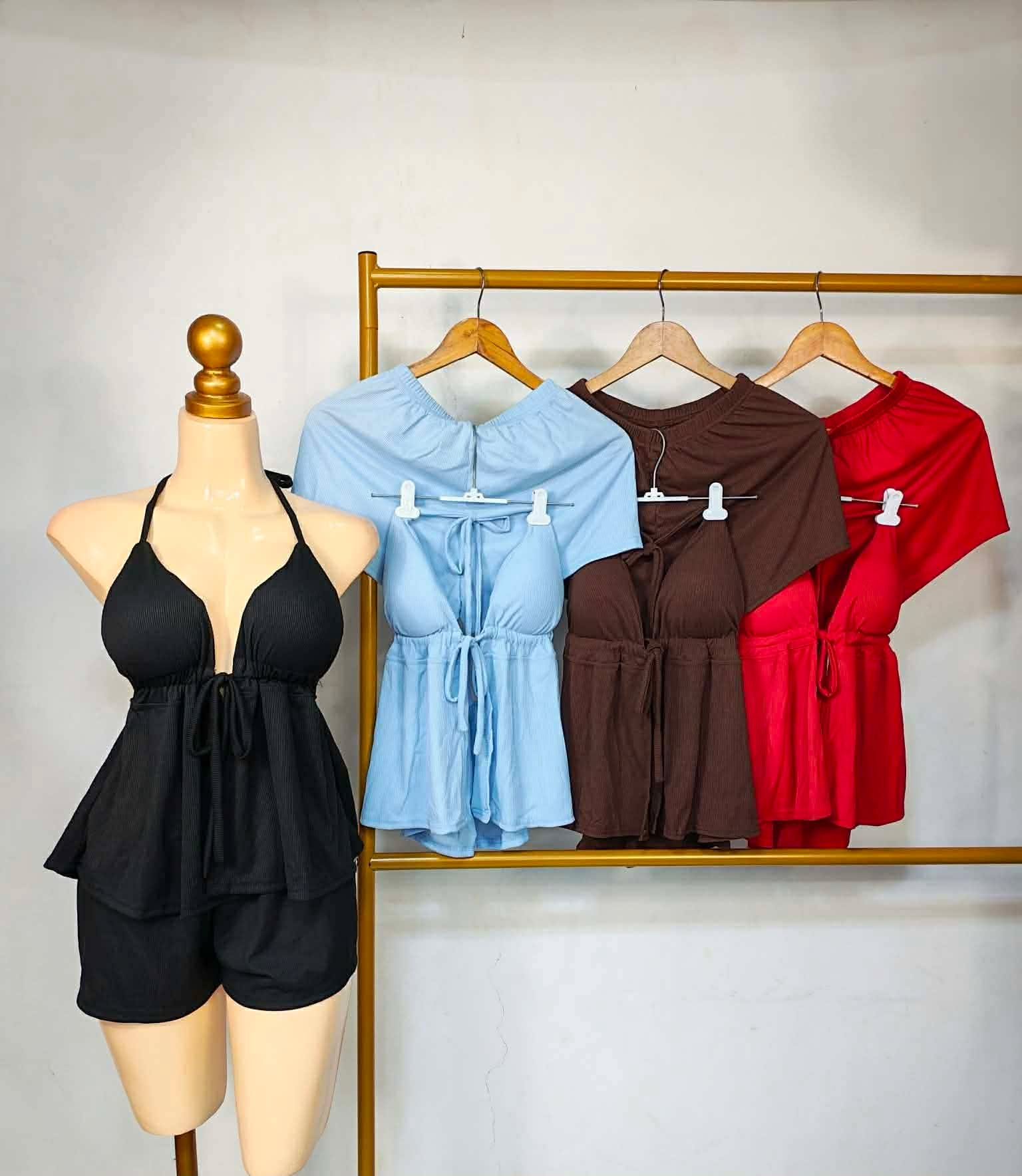 Amari Padded Top and Shorts Coords