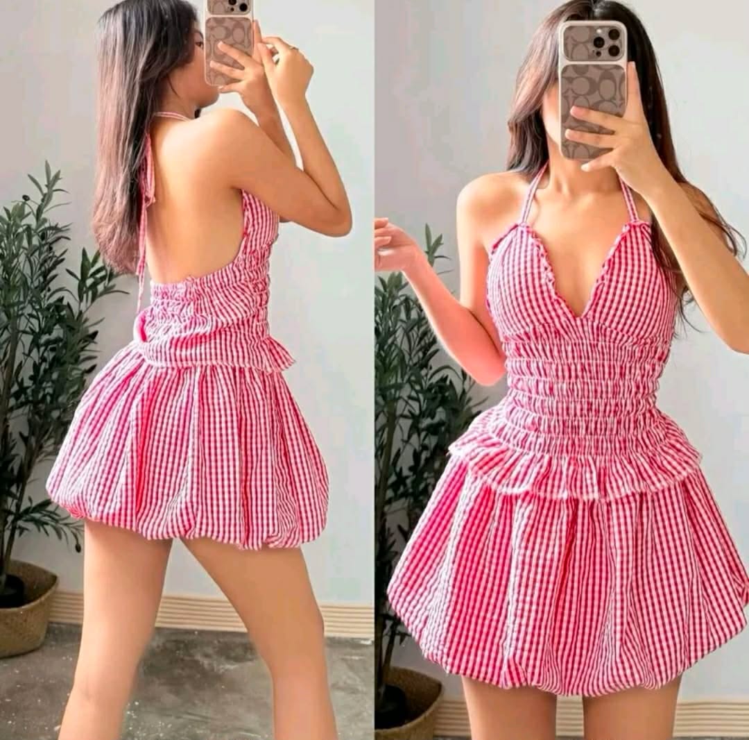 Olga Padded Top and Balloon Skirt Coords