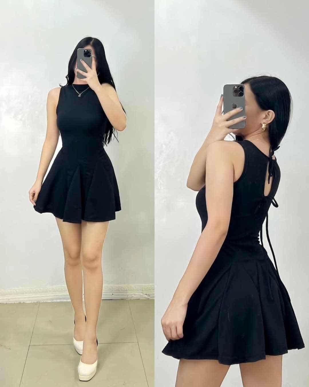 Marizel Two Way Skater Mini Dress