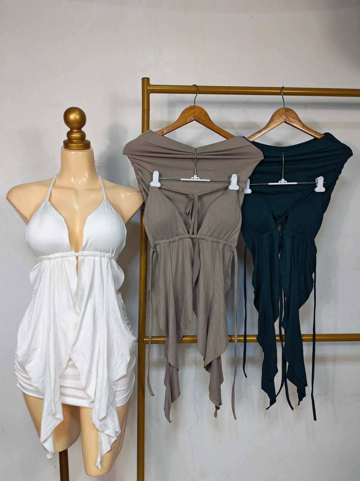 Tally Padded Top and Skirt Coords
