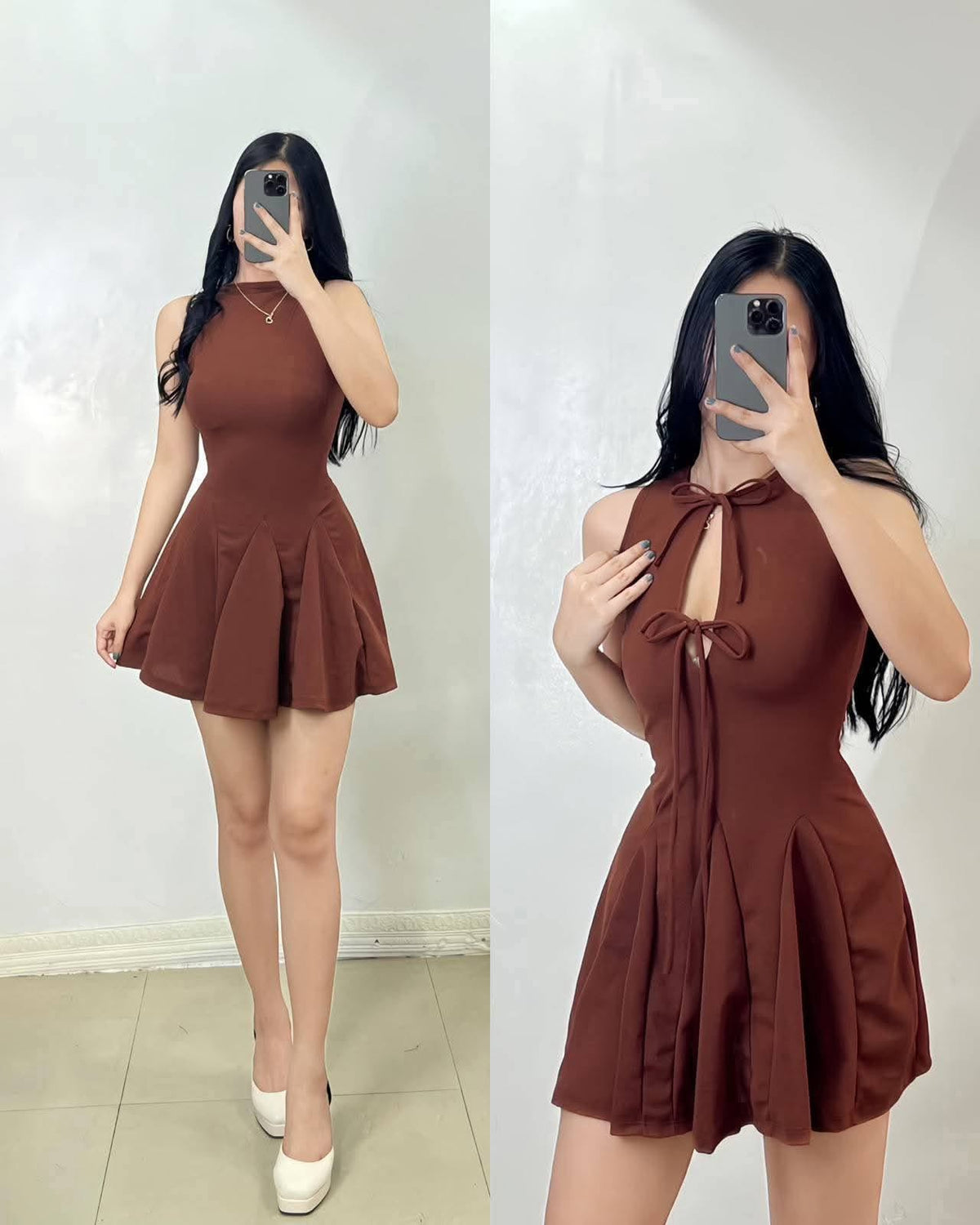 Marizel Two Way Skater Mini Dress