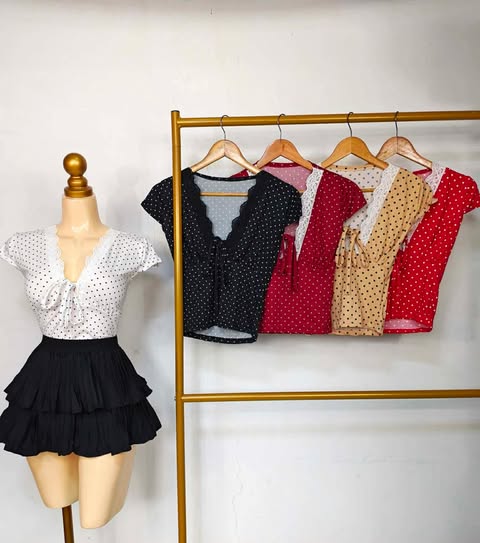 Lara Lace Ribbon Top