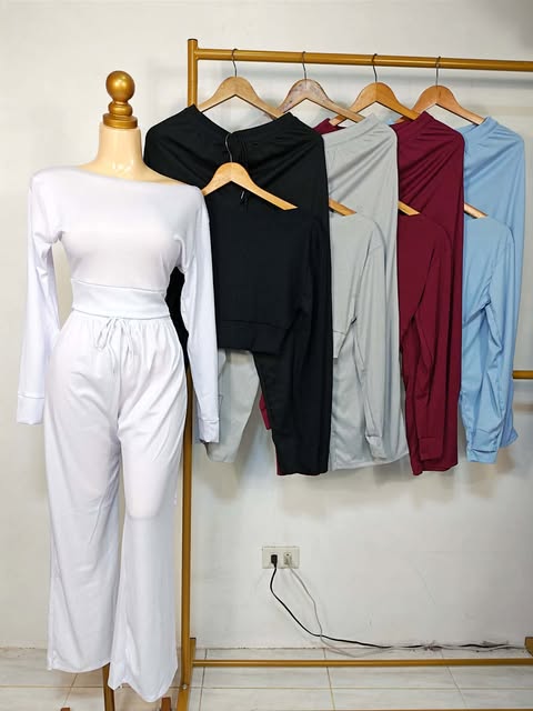 Lara Offshoulder Top and Pants Coords