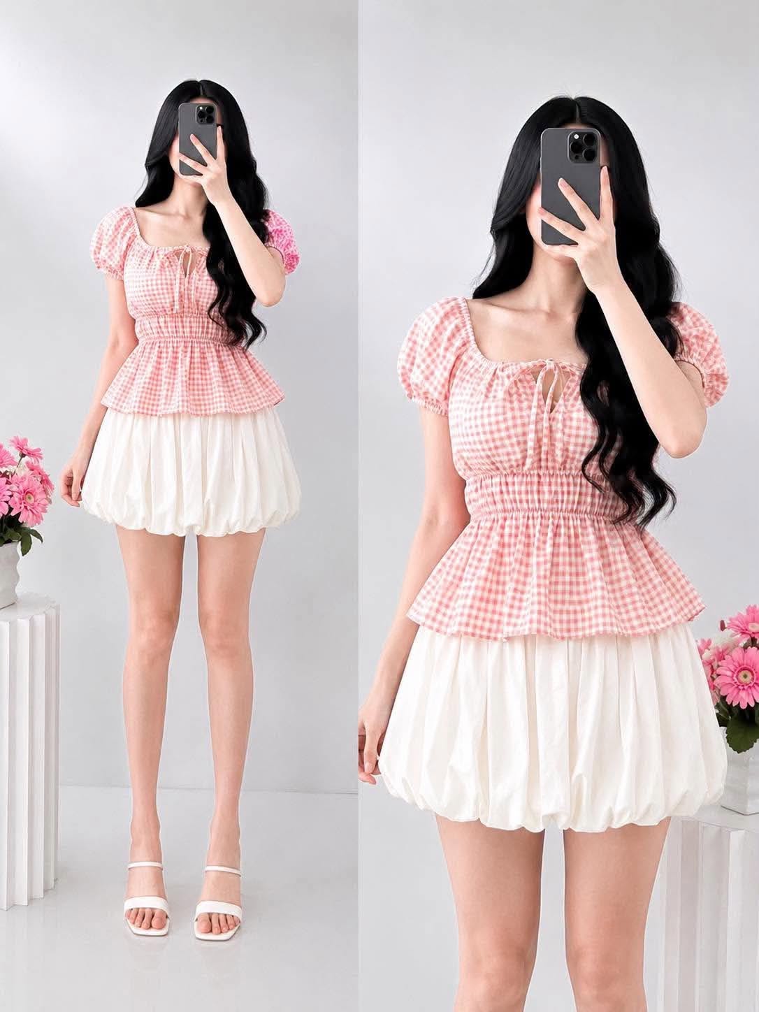 Shy Offshoulder Peplum Top