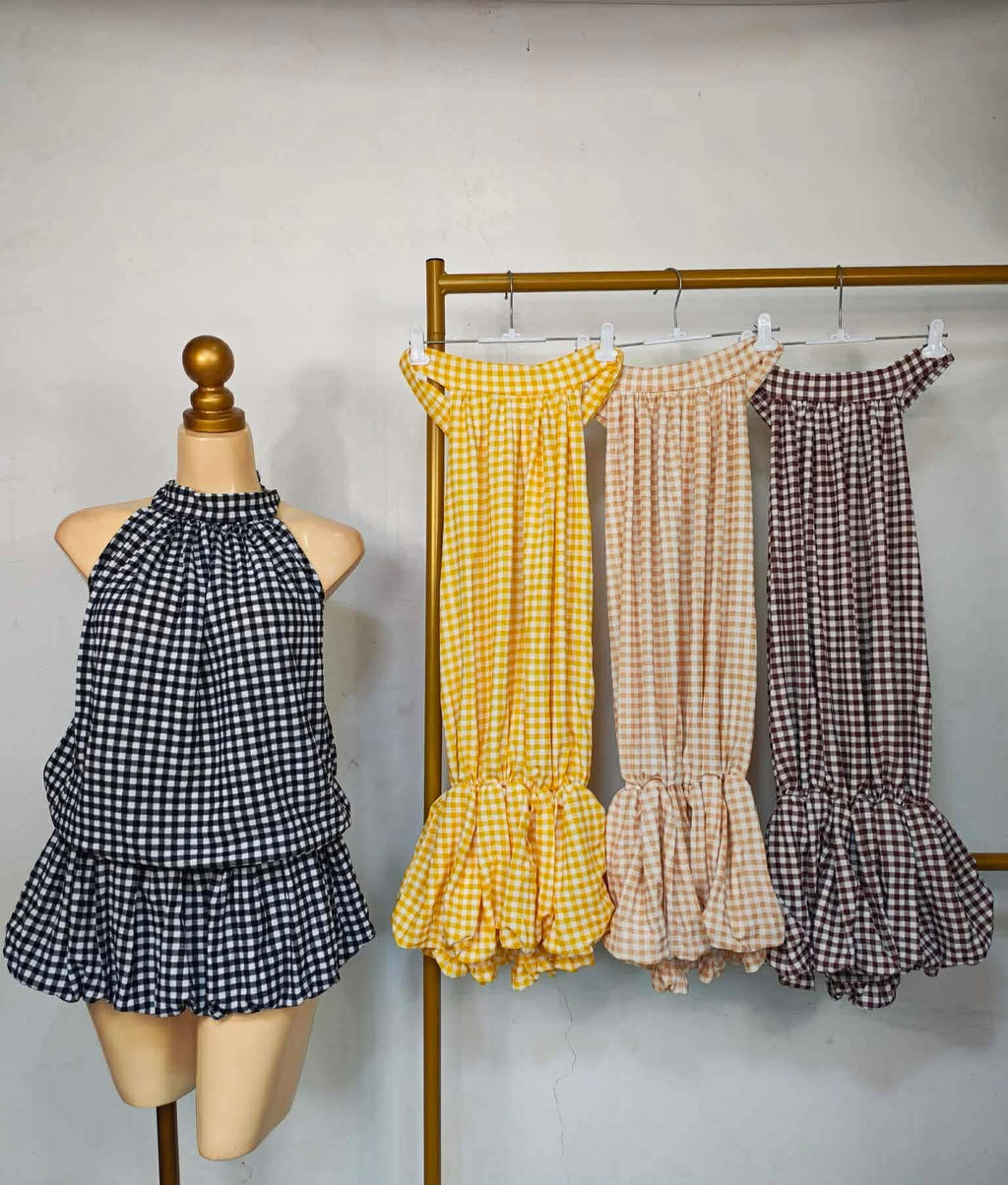 Garte V1 Backless Balloon Mini Dress