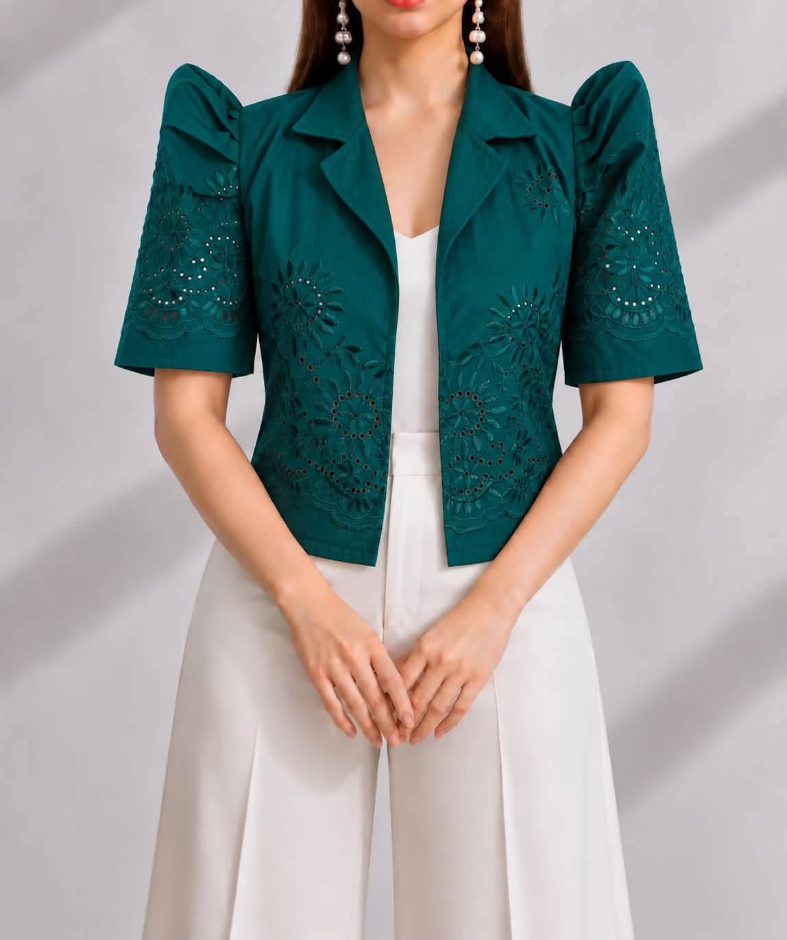 Trina Filipiniana Bolero Top