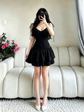 Aivee Self Tie Ribbon Mini Dress