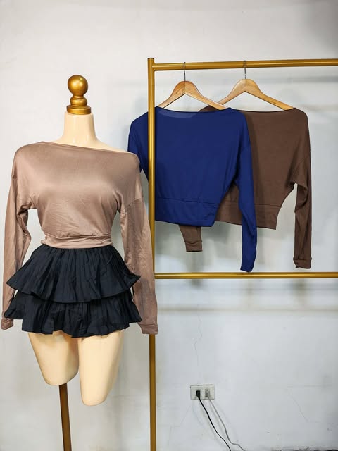 Hailey Offshoulder Longsleeve Top