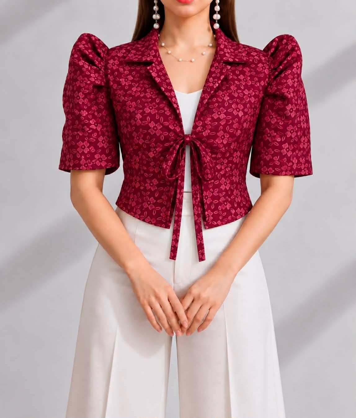 Plus Size Liwayway Filipiniana Bolero Top