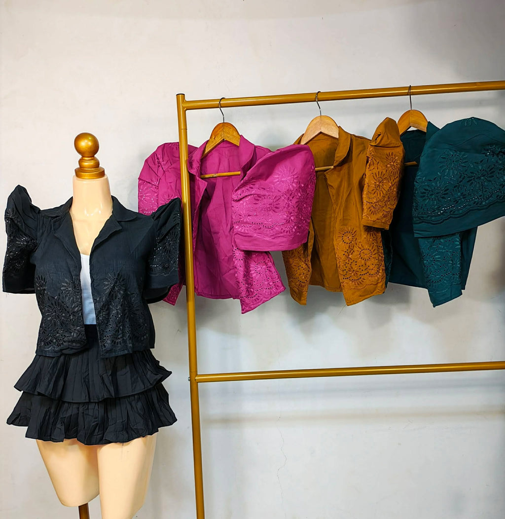 Trina Filipiniana Bolero Top