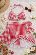 Pau Padded Swimsuit Gingham
