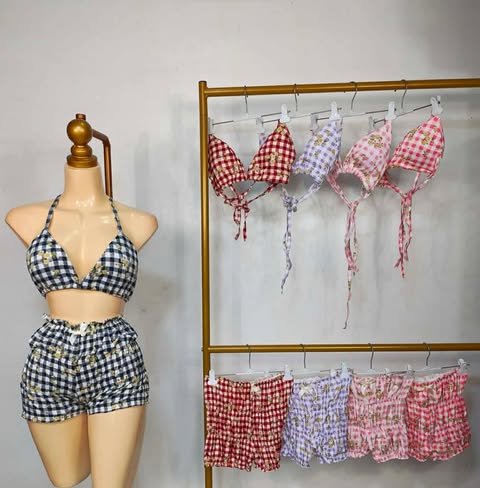 Dianne Padded Top and Bloomer Shorts Swimwear