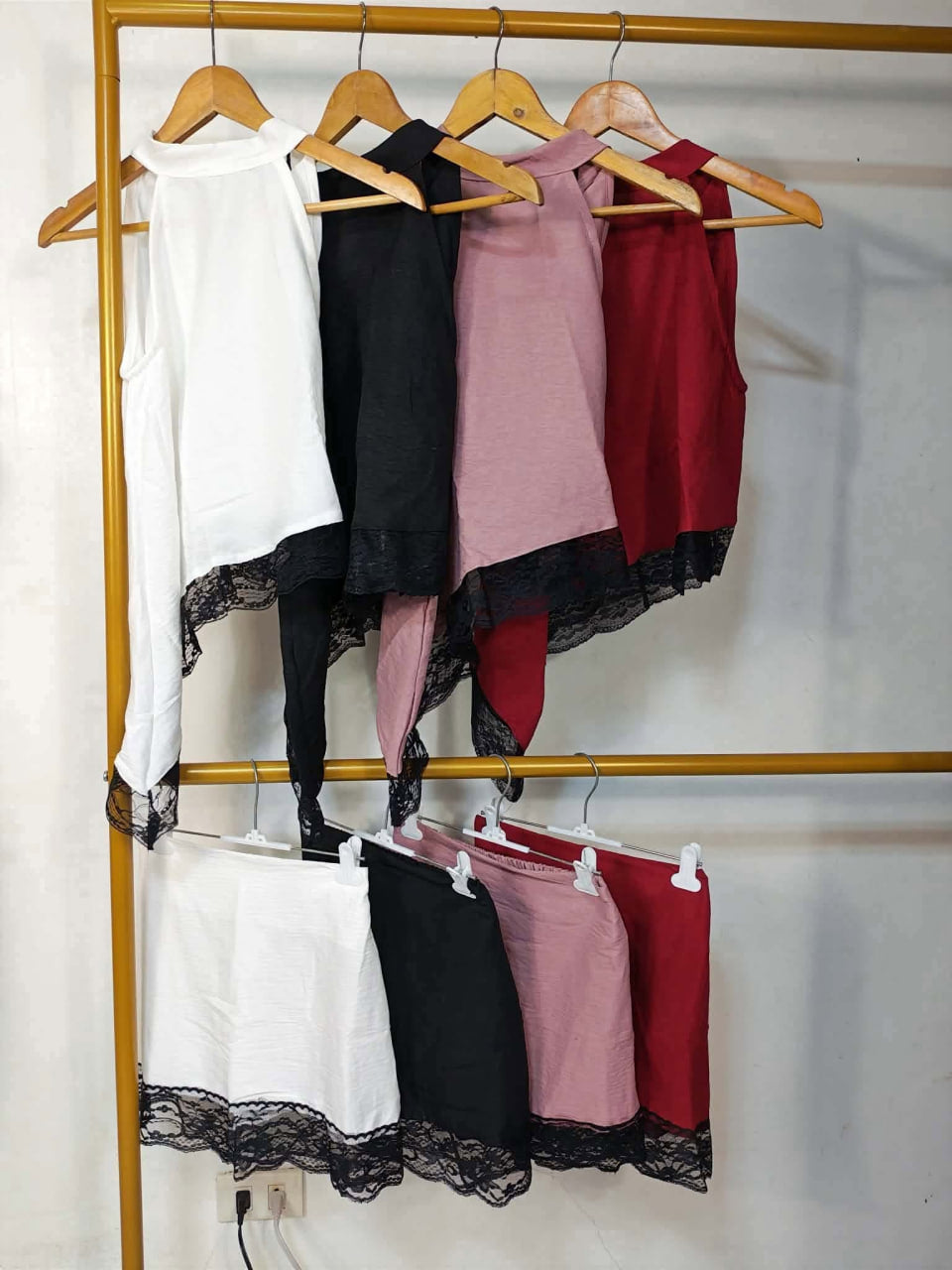 Nikkie Halter Top and Skort Coords