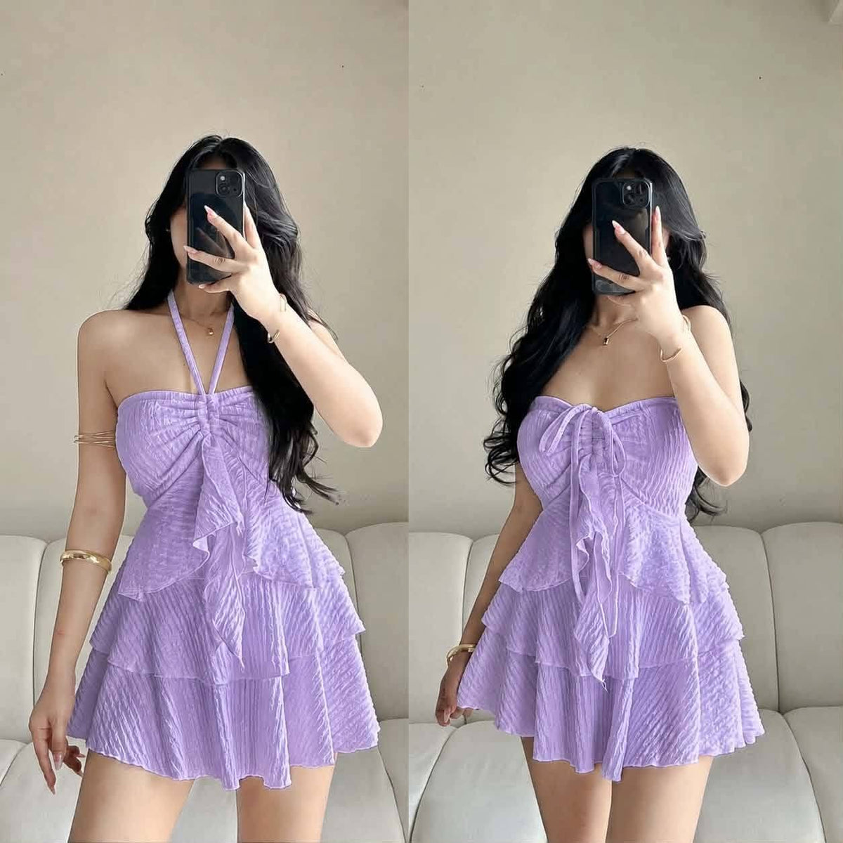 Terry Padded Top and Skirt Coords