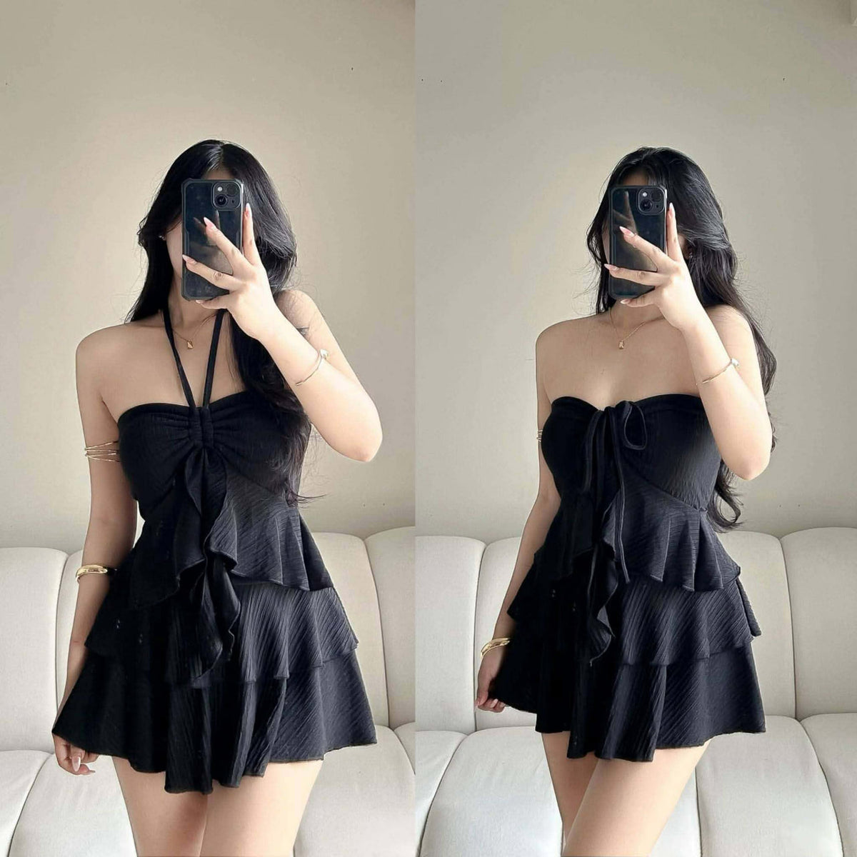 Terry Padded Top and Skirt Coords