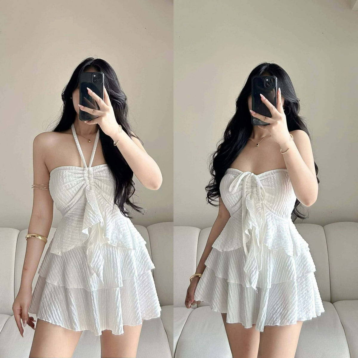 Terry Padded Top and Skirt Coords